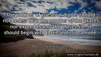 Englisches Zitat von Marcus Terentius Varro als Bild