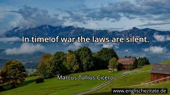 Englisches Zitat von Marcus Tullius Cicero als Bild
