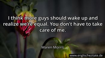 Englisches Zitat von Maren Morris als Bild