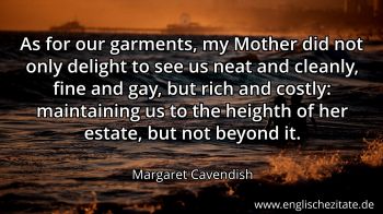 Englisches Zitat von Margaret Cavendish als Bild