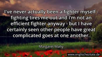 Englisches Zitat von Margaret Mahy als Bild