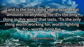 Englisches Zitat von Margaret Mitchell als Bild