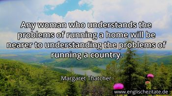 Englisches Zitat von Margaret Thatcher als Bild