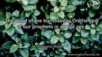 Englisches Zitat von Margaret Walker als Bild