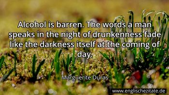 Englisches Zitat von Marguerite Duras als Bild