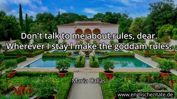Englisches Zitat von Maria Callas als Bild