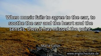 Englisches Zitat von Maria Callas als Bild