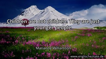 Englisches Zitat von Marianne Williamson als Bild
