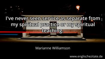 Englisches Zitat von Marianne Williamson als Bild