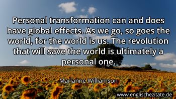 Englisches Zitat von Marianne Williamson als Bild