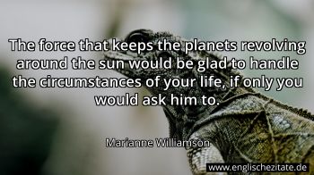 Englisches Zitat von Marianne Williamson als Bild