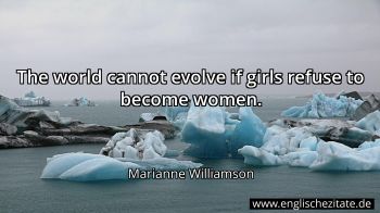 Englisches Zitat von Marianne Williamson als Bild