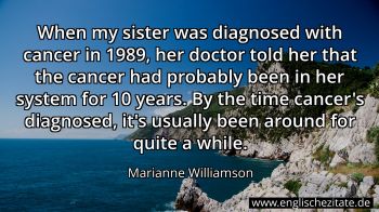 Englisches Zitat von Marianne Williamson als Bild