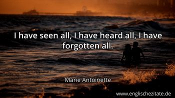 Englisches Zitat von Marie Antoinette als Bild