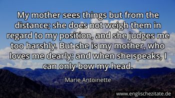 Englisches Zitat von Marie Antoinette als Bild