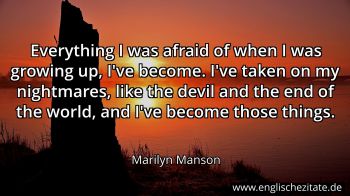 Englisches Zitat von Marilyn Manson als Bild