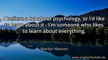 Englisches Zitat von Marilyn Manson als Bild