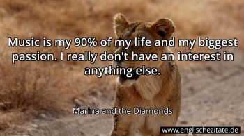 Englisches Zitat von Marina and the Diamonds als Bild