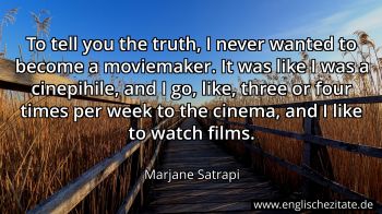Englisches Zitat von Marjane Satrapi als Bild