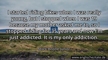 Englisches Zitat von Mark Boone Junior als Bild