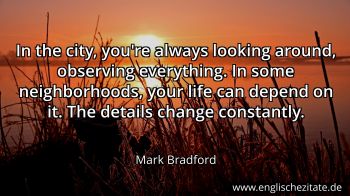 Englisches Zitat von Mark Bradford als Bild
