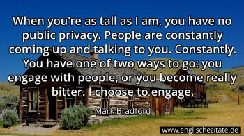 Englisches Zitat von Mark Bradford als Bild