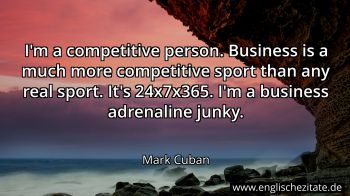 Englisches Zitat von Mark Cuban als Bild
