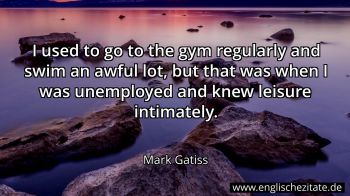 Englisches Zitat von Mark Gatiss als Bild