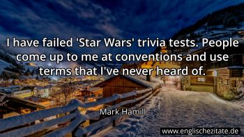 Englisches Zitat von Mark Hamill als Bild