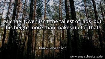 Englisches Zitat von Mark Lawrenson als Bild