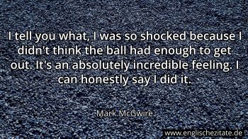 Englisches Zitat von Mark McGwire als Bild