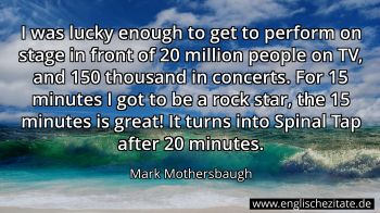 Englisches Zitat von Mark Mothersbaugh als Bild
