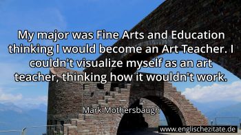 Englisches Zitat von Mark Mothersbaugh als Bild
