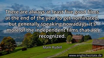 Englisches Zitat von Mark Rydell als Bild