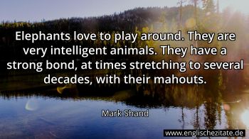 Englisches Zitat von Mark Shand als Bild
