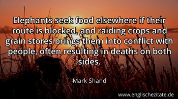 Englisches Zitat von Mark Shand als Bild