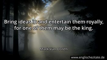 Englisches Zitat von Mark Van Doren als Bild
