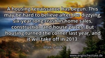Englisches Zitat von Mark Zandi als Bild