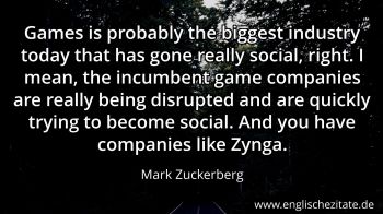 Englisches Zitat von Mark Zuckerberg als Bild