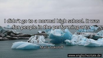 Englisches Zitat von Marla Sokoloff als Bild