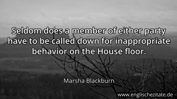 Englisches Zitat von Marsha Blackburn als Bild