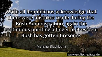 Englisches Zitat von Marsha Blackburn als Bild