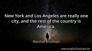 Englisches Zitat von Marshall Brickman als Bild
