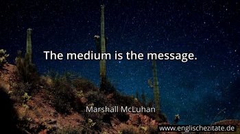 Englisches Zitat von Marshall McLuhan als Bild