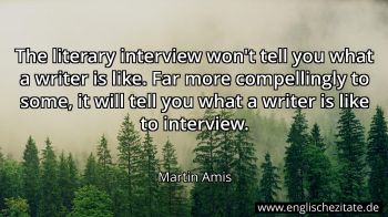 Englisches Zitat von Martin Amis als Bild