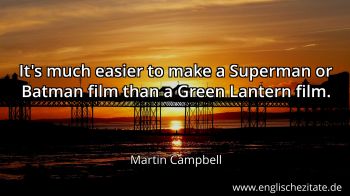 Englisches Zitat von Martin Campbell als Bild