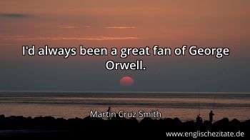 Englisches Zitat von Martin Cruz Smith als Bild
