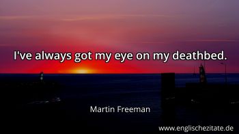 Englisches Zitat von Martin Freeman als Bild
