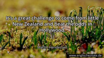 Englisches Zitat von Martin Henderson als Bild