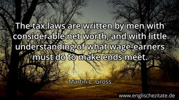 Englisches Zitat von Martin L. Gross als Bild